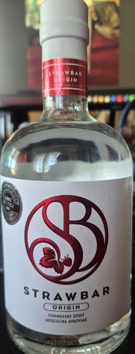 The STRAWBAR ORIGIN bottle shown in AADE’s official recall announcement